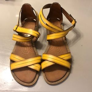 Mustard Clarks Sandals